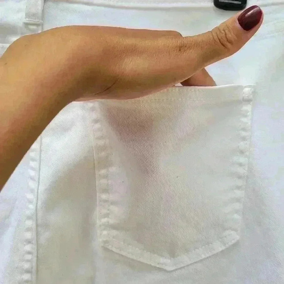 BRAND NEW Women's WILD FABLE WHITE Skinny JEANS HIGH RISE SIZE 2 Stretchy - Picture 9 of 10